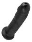 King Cock 9“ Cock Dark (24 cm, Ø 5,3 cm) 