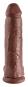 King Cock Dildo mit Hoden Dunkel (30,5 cm, Ø 7,6 cm) 