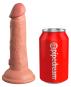 King Cock Elite 6“ Dual Density Silicone Cock Light (17,8 cm, Ø 3,7 cm) 