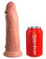King Cock Elite 8“ Dual Density Silicone Cock Light