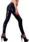 Ouvert Leggings aus Latex S