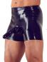 Latex-Pants mit Penishülle und Analkondom L