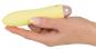 Mini Vibrator Cuties Yellow (13,2 cm, Ø 2,9 cm) 