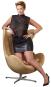 Minikleid transparent XL