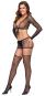 4-teiliges Straps-Set aus Netz (S-L) 
