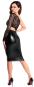 Noir Kleid Orgia S