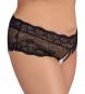 Offener Slip mit Perlen-Schrittkette L