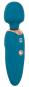 Petite Wand (14,5 cm, Massagekopf-Ø 3,6 cm) Blau