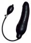 Latex Pump-Dildo (23 cm, Ø 4-10 cm) 