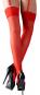 Straps-Strümpfe Rot S