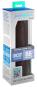 Uncut Silicone Penis Enhancer (17,8 cm lang) Hautfarben Schwarz