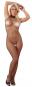 Netz-Catsuit ouvert S/M