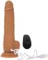 Naked Addiction 9" Thrusting Dong (22,9 cm, Ø 4,5 cm) Caramel