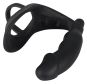 Black Velvets Penis-/Hodenring mit Vibro-Analplug 