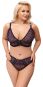 Lila Bralette plus Slip XL