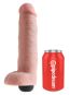 King Cock 10" Squirting Cock with Balls (27 cm, Ø 4,7 cm) 