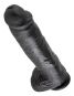 King Cock 11“ Cock with Balls (28 cm, Ø 6,4 cm) Dark