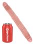 King Cock 12“ Slim Double Dildo (30 cm, Ø 3,5 cm) 