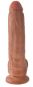 King Cock 9“ Cock with Balls (22,9 cm, Ø 5,1 cm) Tan