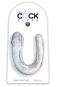 King Cock Clear Double Trouble Medium (33 cm, Ø 2,3 – 4 cm)