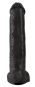 King Cock Riesendildo mit Hoden 15“ (38,1 cm, Ø 7,6 cm) Hautfarben Schwarz