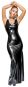 Langes Kleid aus Latex S