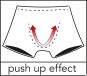 Lila Pants Push-up-Effekt S