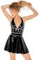Neckholder-Kleid aus Lack S