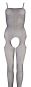 Netz-Catsuit ouvert S/M