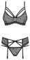 Obsessive 3-teiliges BH-Set mit Strass S/M