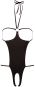 Schwarzer Body ouvert 