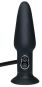 True Black Vibrating Anal-Plug 