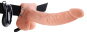 Fetish Fantasy Vibrating Hollow Strap-On with Balls 24 cm