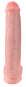 King Cock Riesendildo mit Hoden 15“ (38,1 cm, Ø 7,6 cm) Hautfarben Hell