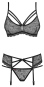 Obsessive 3-teiliges BH-Set mit Strass S/M