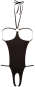 Schwarzer Body ouvert 