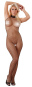 Netz-Catsuit ouvert S/M