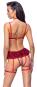 3-teiliges Dessous-Set Karo S