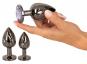 Anos Metal Butt Plug Set 