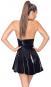 Ausgestelltes Lack-Kleid S