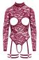 Ouvert-Body mit Straps-Harness S