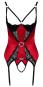 Busenfreies Strapshemd & String ouvert S