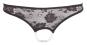 Damen String mit 2 Perlenketten im Schritt S