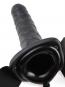 Fetish Fantasy 8“ Hollow Strap-on (20 cm, Innen-Ø 4 cm) Schwarz