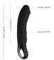 Fun Factory Vibrator Big Boss black (23,5 cm, Ø 4,6 cm) 