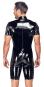 Herren Kurzoverall aus Lack S