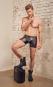 Herren Pants im zweifarbigen Mattlook S