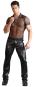 Herren Shirt Mix Netz und Wetlook S
