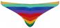 Herren String Regenbogen S