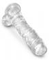 King Cock Clear Dildo mit Hoden (22,2 cm, Ø 5,1 cm) 